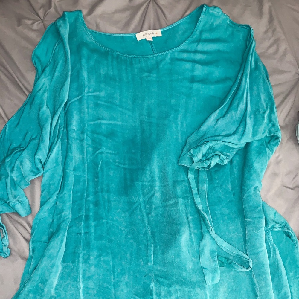 Teal tunic